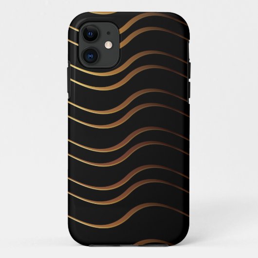Golden Pattern 4 Case-Mate iPhone Case (Achterkant)
