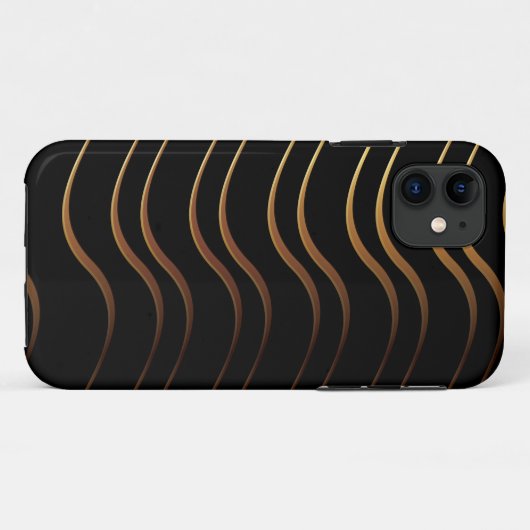 Golden Pattern 4 Case-Mate iPhone Case (Achterkant (horizontaal))