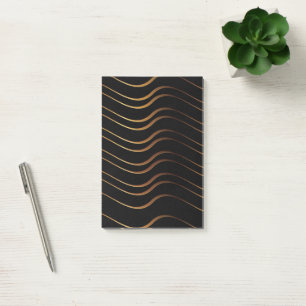 Golden Pattern 4 Post-it® Notes