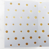 Golden Pattern 5 Drieluik Wenskaart (Binnenzijde eerst)