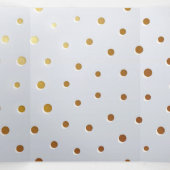 Golden Pattern 5 Drieluik Wenskaart (Binnenkant midden)