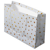 Golden Pattern 5 Groot Cadeauzakje (Voorkant Gekanteld)