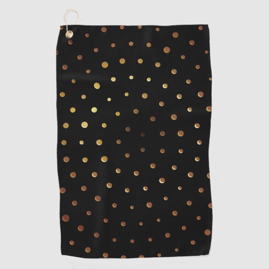 Golden Pattern 6 Golfhanddoek (Voorkant)