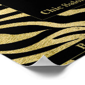 Golden Pattern Beauty Poster (Hoek)