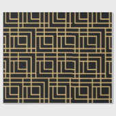 Golden Pattern Cadeaupapier (Vlak)