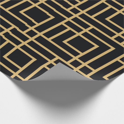 Golden Pattern Cadeaupapier (Hoek)