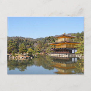 Golden Pavilion, Kyoto, Japan Briefkaart