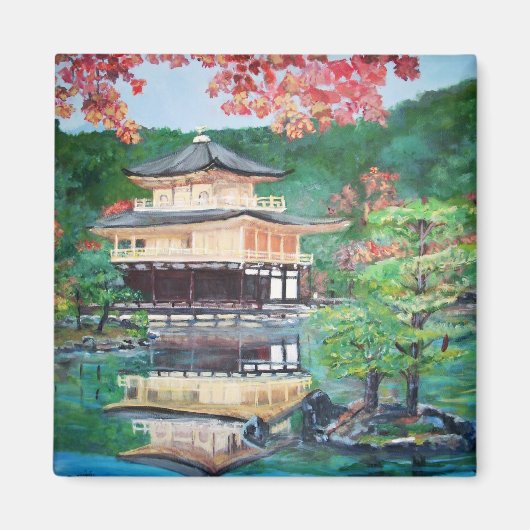 Golden Pavilion Temple - Magnet (Voorkant)