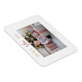 Golden Peace Love Joy minimalistisch kerst Magneet (Rechterzijde)