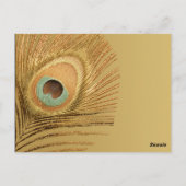 Golden Peacock Tafelnummer (Achterkant)