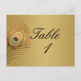 Golden Peacock Tafelnummer