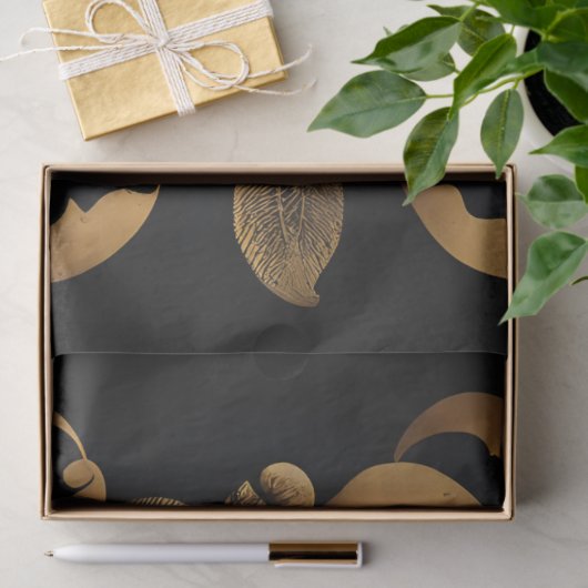 Golden Peacock Tissuepapier (Geschenk)