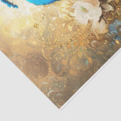 Golden Peacock Tissuepapier (Detail)