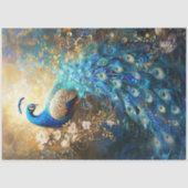 Golden Peacock Tissuepapier (Voorkant)