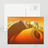 Golden Peaks Briefkaart (Voorkant / Achterkant)