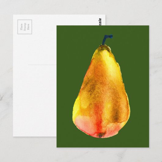 Golden Pear Briefkaart (Voorkant / Achterkant)