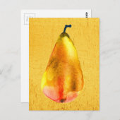 Golden Pear Briefkaart (Voorkant / Achterkant)