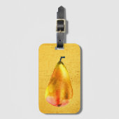 Golden Pear Fruit Bagagelabel (Voorkant (verticaal))