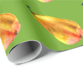 Golden Pear Fruit Cadeaupapier (Rol Hoek)