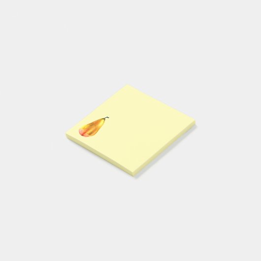Golden Pear Fruit Post-it® Notes (Schuin)