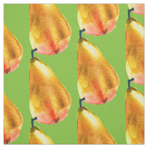Golden Pear Fruit Stof