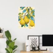 Golden Pear Poster (Thuiskantoor)