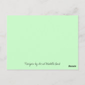 Golden pear Recipe Card Briefkaart (Achterkant)