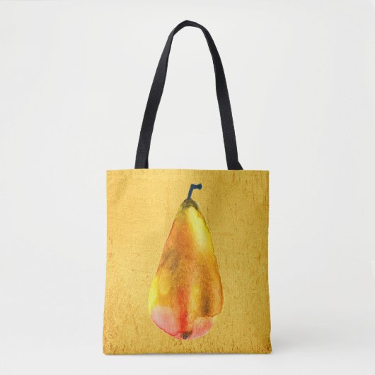 Golden Pear Tote Bag (Voorkant)
