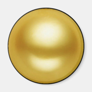 Golden Pearl Magneet