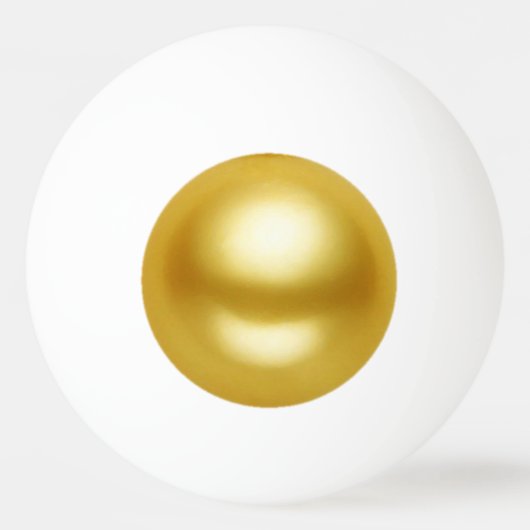 Golden Pearl Pingpongbal (Achterkant)