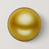 Golden Pearl Ronde Button 5,7 Cm (Voorkant)