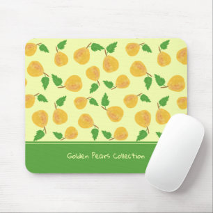 Golden Pears Collectie Gouden Crème Muismat