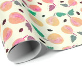 Golden Pears Collection Pink Cadeaupapier (Rol Hoek)