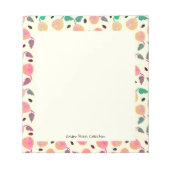 Golden Pears Collection Pink Notitieblok (Voorkant)