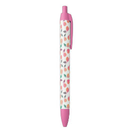 Golden Pears Collection Pink Zwarte Inkt Pen