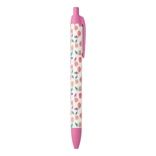 Golden Pears Collection Pink Zwarte Inkt Pen (Achterkant (Verticaal))