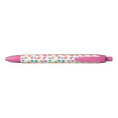 Golden Pears Collection Pink Zwarte Inkt Pen (Achterkant)
