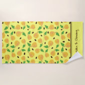 Golden Pears Collection Yellow Bright Strandlaken (Voorkant)