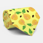 Golden Pears Collection Yellow Bright Stropdas (Opgerold)