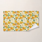 Golden Pears Pattern Bad Handdoek (Handdoek)