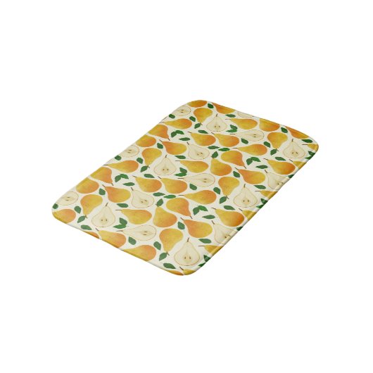 Golden Pears Pattern Badmat (Gekanteld)