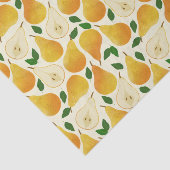 Golden Pears Pattern Tissuepapier (Detail)
