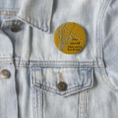 Golden Pelicans_ Ronde Button 5,7 Cm (In situ)