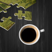 Golden Penciled Hamburg Haan en Kippen op Boerderi Legpuzzel