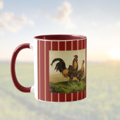 Golden Penciled Hamburg Roosters Red Gold Striped Mok