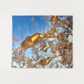 Golden Pencils Tapestry Wandkleed (Voorkant (horizontaal))