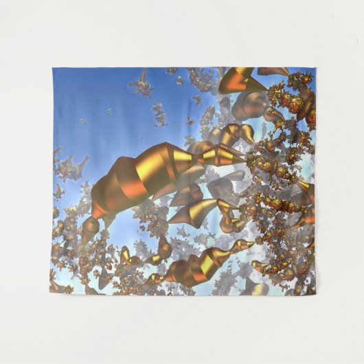 Golden Pencils Tapestry Wandkleed (Voorkant (horizontaal))