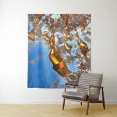 Golden Pencils Tapestry Wandkleed (In situ)