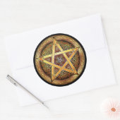Golden Pentacle Stickers (Envelop)