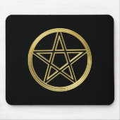 Golden pentagram muismat (Voorkant)
